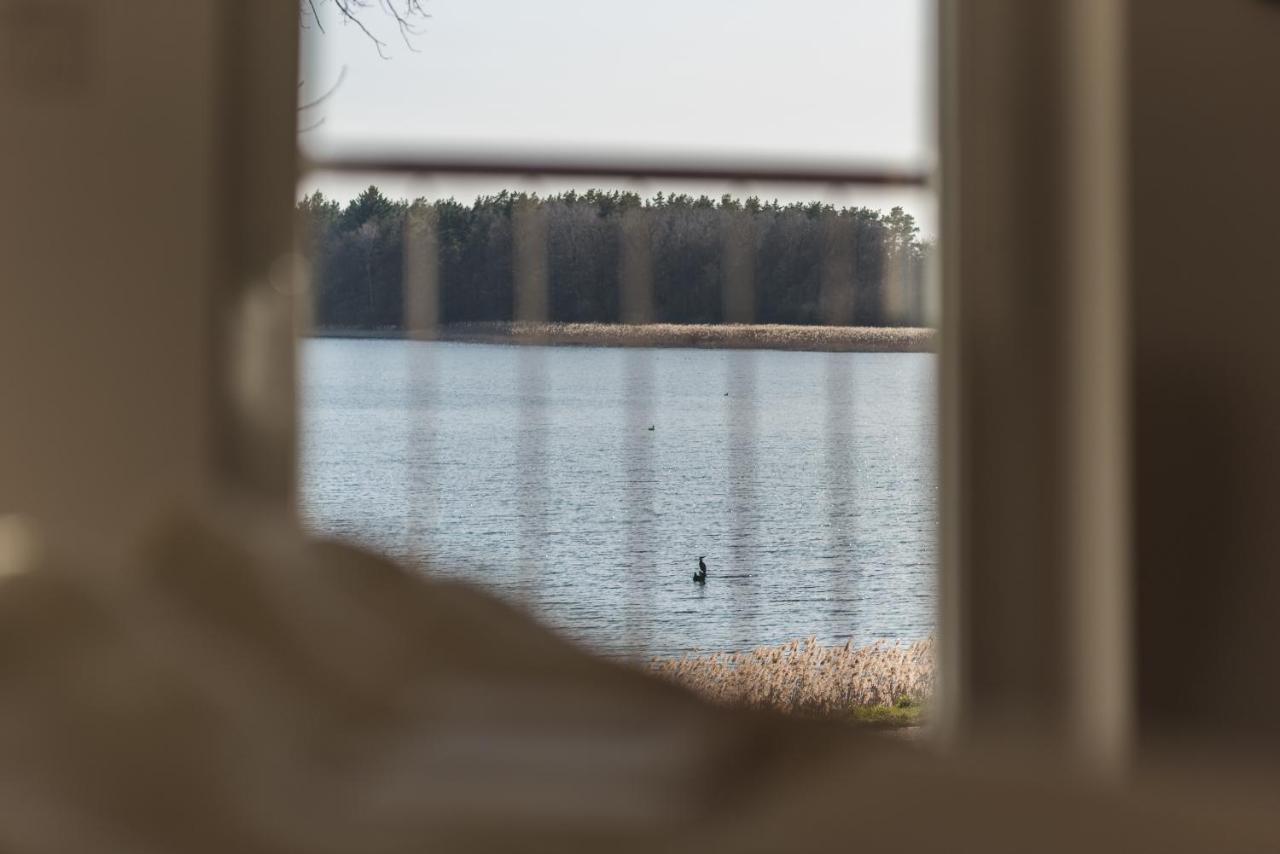 5 Sterne Ferienhaus Direkt Am See Mit Sauna-Kamin-Garten Krakow am See Eksteriør billede